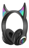 Audifonos On Ear Owii TSNT25 Monster Cuernos Inalámbrico Bluetooth Plegable, HiFi 5.0-EDR