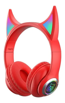 Audifonos On Ear Owii TSNT25 Monster Cuernos Inalámbrico Bluetooth Plegable, HiFi 5.0-EDR