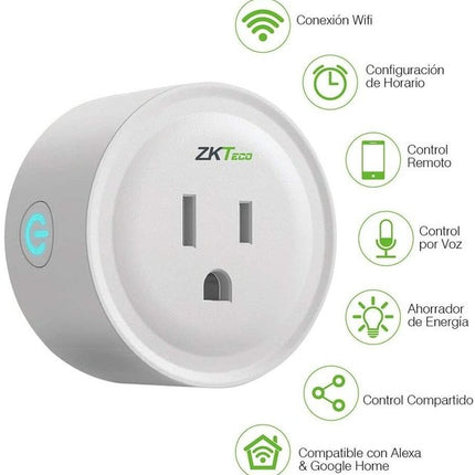 Enchufe Inteligente Inalámbrico TSP1 Wi-Fi Compatible con Alexa Google Home