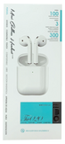 Audifonos mini in ear, manos libres bluetooth 5.0 free earbuds 10m con estuche pequeño 100 hrs TW020