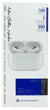 Audifonos mini in ear de gomita, manos libres bluetooth 5.0 free earbuds 10m con estuche rectangular 100 hrs TW030