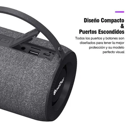 Bocina pequeña cilíndrica portátil inalámbrica Bluetooth radio 2 parlantes OneDer TV3 M31