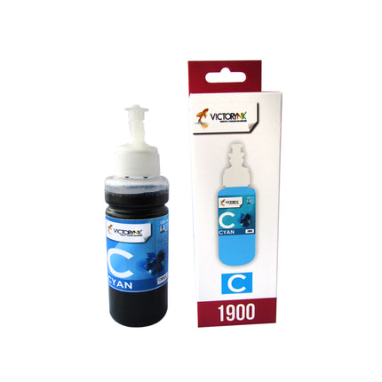 Pack 4 Tinta Dye HD Canon 100 ML  GI190 GI-190 G1100 G2100 G3100 G4100 Color