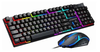 Teclado gamer profesional, retroiluminado led, salida USB, negro JXKT288 TEC01