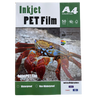 Papel PET Trasparente A4 50 Hojas