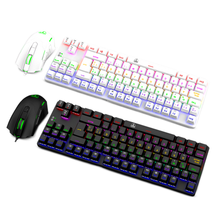 Combo Gamer: Teclado y Mouse Advance Force T-TGS005 T Dagger