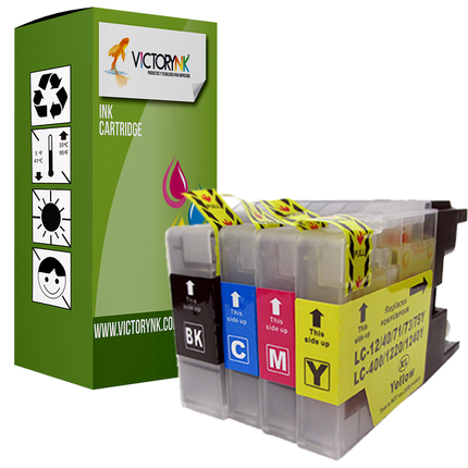 Cartucho de Tinta Victorynk Genérico Brother LC75, MFC-J280W / MFC-J425W / MFC-J430W
