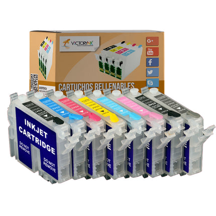 Cartucho recargable autoreseteable EPSON 2200 plotter