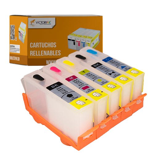 Cartucho Recargable Autoreseteable para Canon 126 - 125