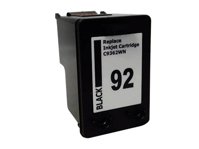 Cartucho de Tinta Victorynk Genérico para HP 92 Negro 5440, 7850, 7850v, 7850xi, C3180 AIO, C4140 AIO, C4180 AIO, D4145, Pro B8350