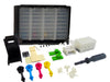 Pack Sistema de tinta continua universal para HP y Canon Tanque De Lujo OEM Full Accesorios + 4 Tintas 100 ml Tipo vivera