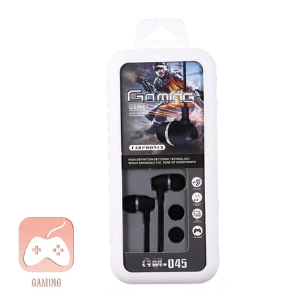 Audifonos In Ear Owii Manos Libres, 3.5mm Gaming + Dos Repuestos OW045