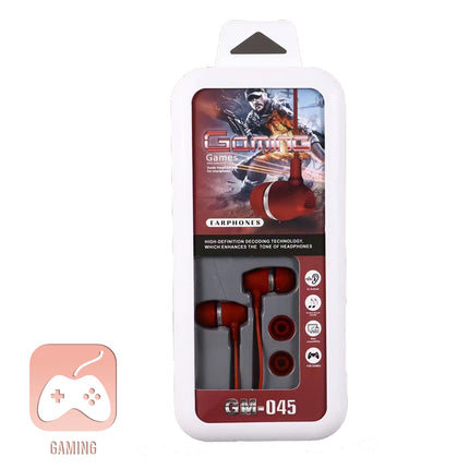 Audifonos In Ear Owii Manos Libres, 3.5mm Gaming + Dos Repuestos OW045