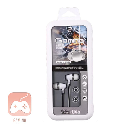 Audifonos In Ear Owii Manos Libres, 3.5mm Gaming + Dos Repuestos OW045