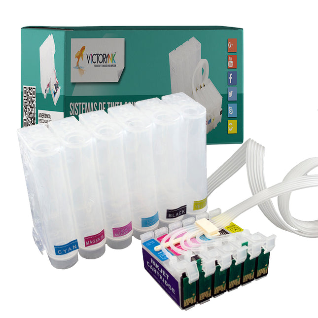 Sistema de Tinta Continua Epson 200 481-486