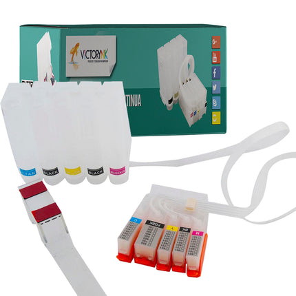 Sistema de Tinta Continua Canon 4500 IP 4500 Cartucho 5 y 8