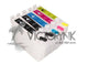 PACK  CART. RECARGABLE PARA EPS T1110 R + 5 TINTAS 100 ML EPSON * PAPEL BOND 500 HOJAST 1110 c ( 115 d - 1033 )1110, T33, TX515