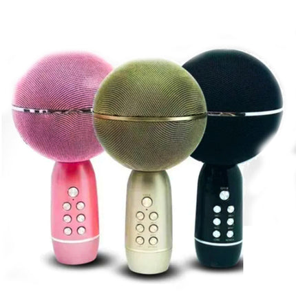 Micrófono-bocina para karaoke con Bluetooth modificador de voz SuYoSD YS08 KM227