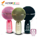 Micrófono-bocina para karaoke con Bluetooth modificador de voz SuYoSD YS08 KM227