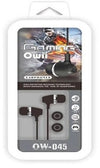 Audífono chícharo, in ear manos libres, 3.5mm gaming + dos repuestos Owii OW045